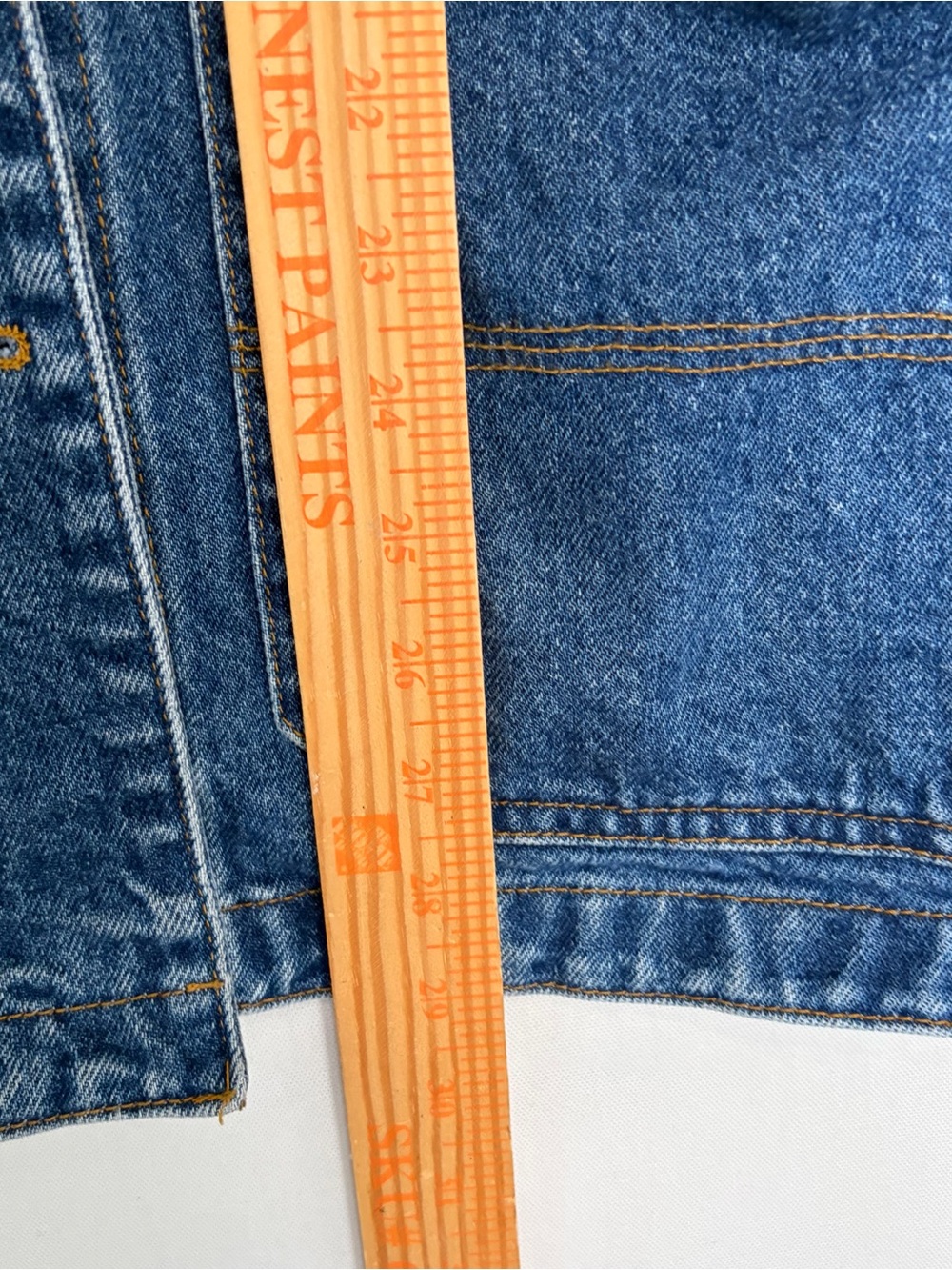 Vintage 90s Women’s Lauren Jeans Co Denim Chore Jacket Medium Utility Barn Coat - Picture 5 of 10